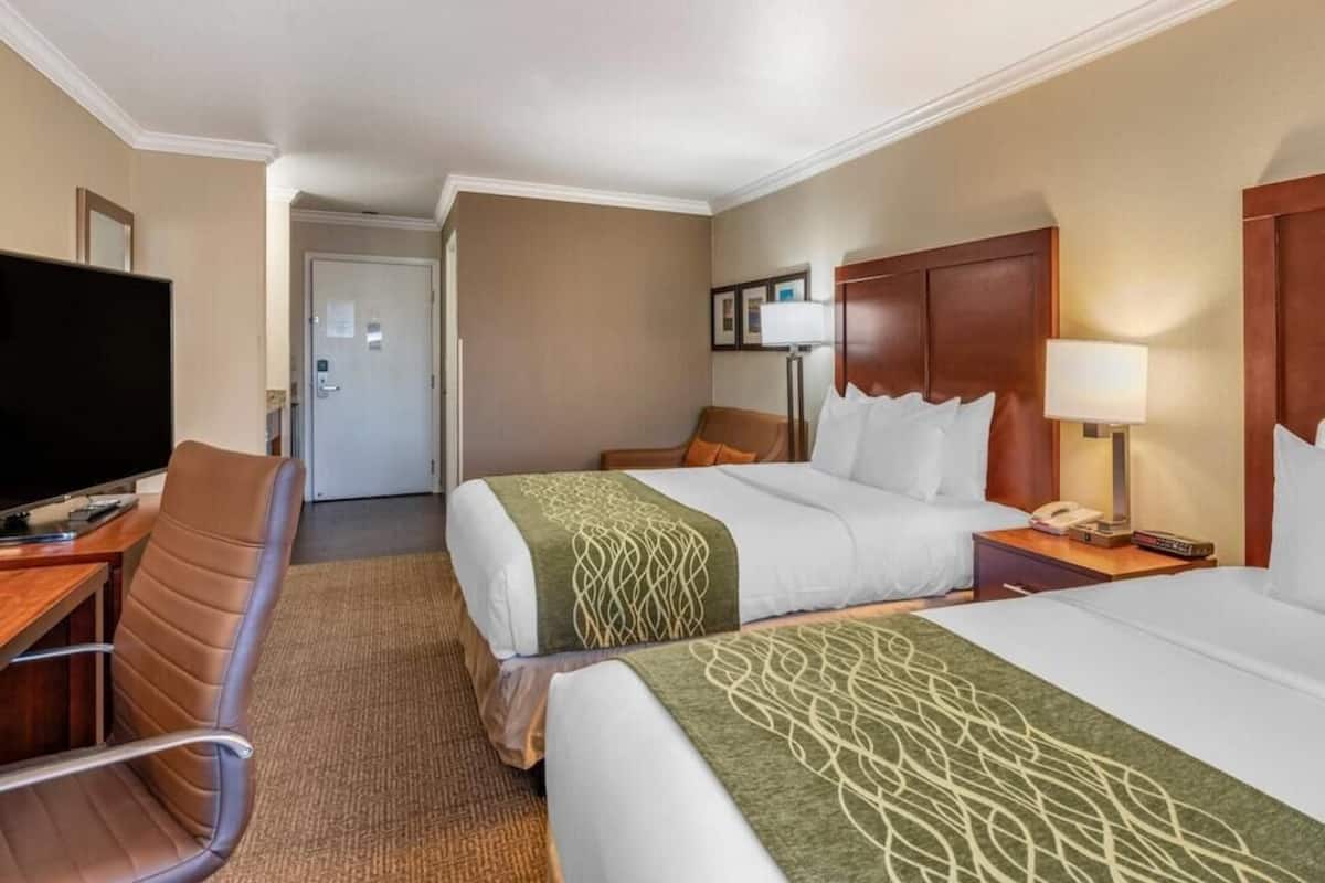 Desk, iron/ironing board, free cots/infant beds, free WiFi