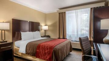 Desk, iron/ironing board, free cots/infant beds, free WiFi