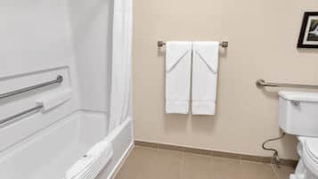Room, 1 Queen Bed, Accessible, Non Smoking | Desk, iron/ironing board, cribs (free), WiFi (free)