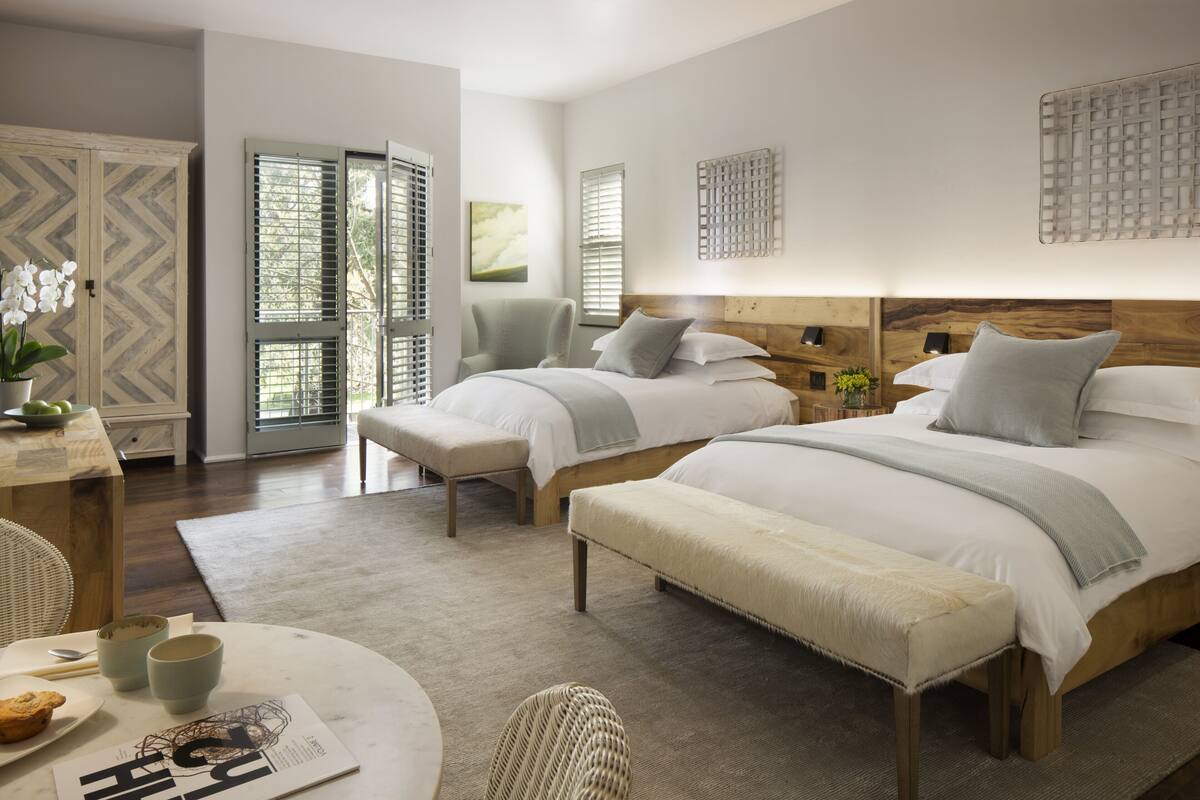 room, 2 queen beds | frette italian sheets, down duvets, free minibar, in-room safe