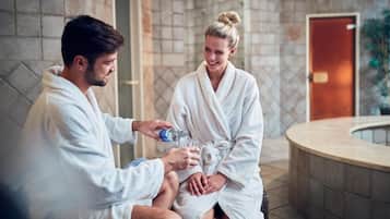 Een sauna, een stoombad