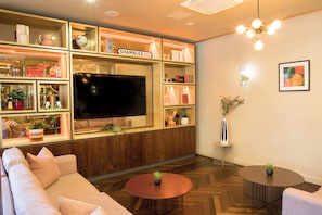Sala de estar en el lobby