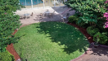 Indoor pool, open noon to 8:00 PM, pool loungers