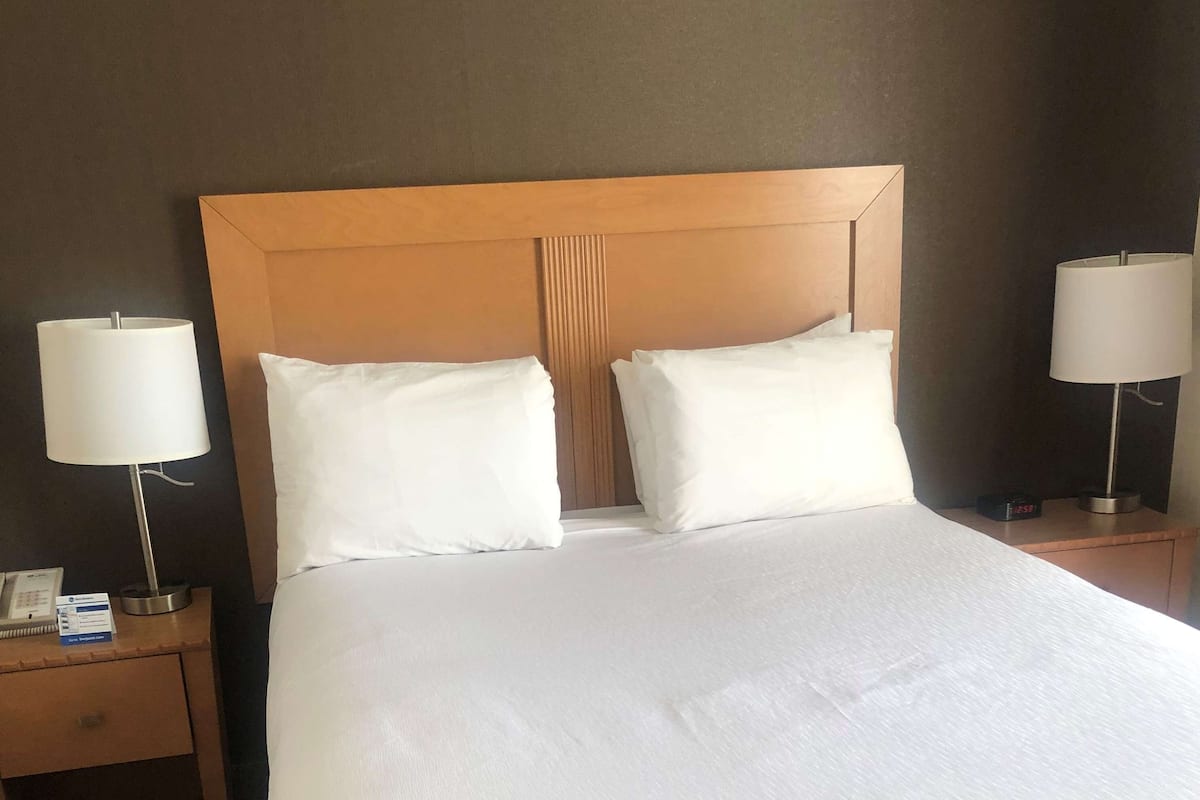 Pillow-top beds, in-room safe, desk, blackout curtains