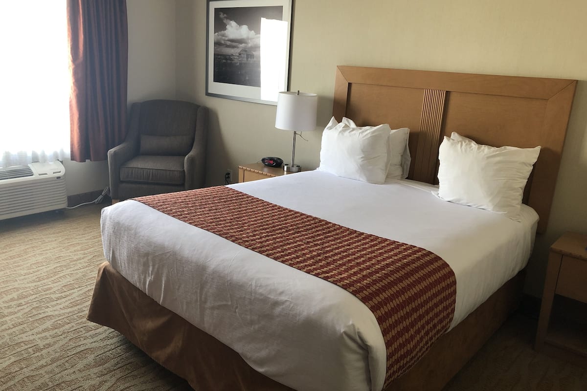 Standard Room, 1 Queen Bed, Accessible, Refrigerator | 1 bedroom, pillow-top beds, in-room safe, desk