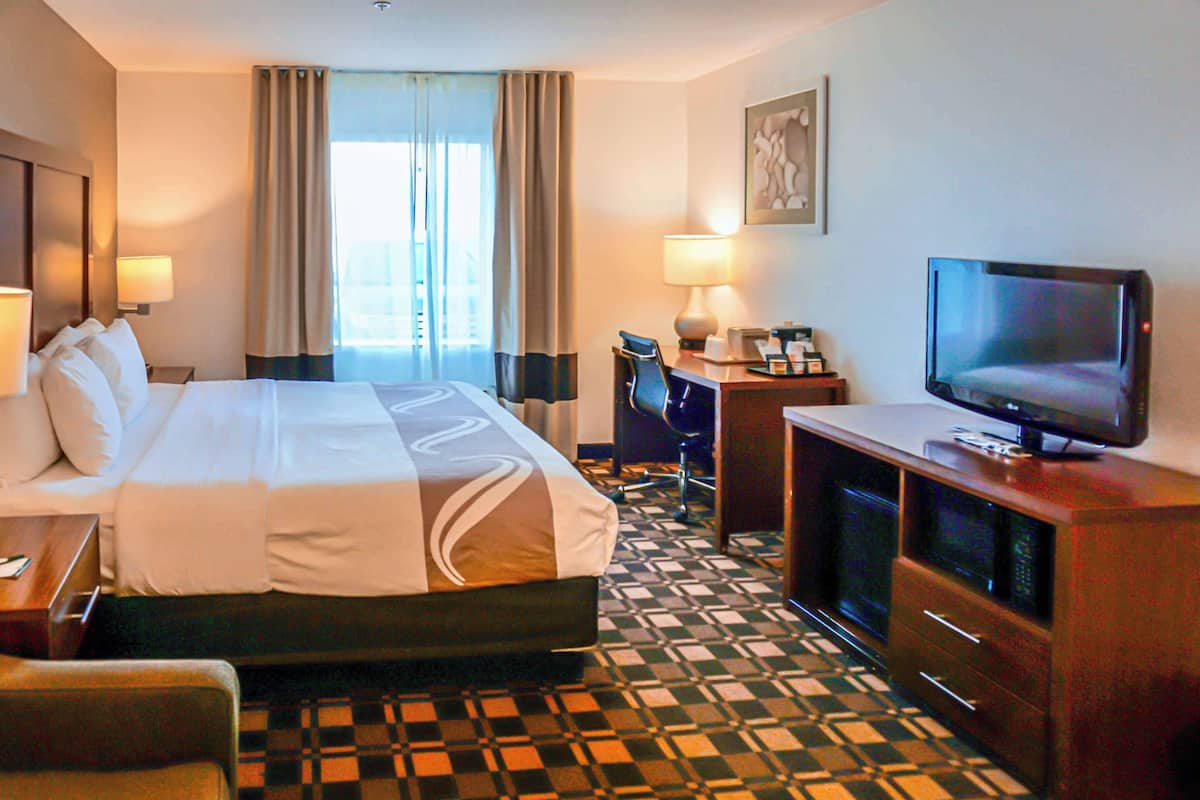 Executive Room, 1 King Bed with Sofa bed, Non Smoking | Premium bedding, desk, blackout drapes, iron/ironing board