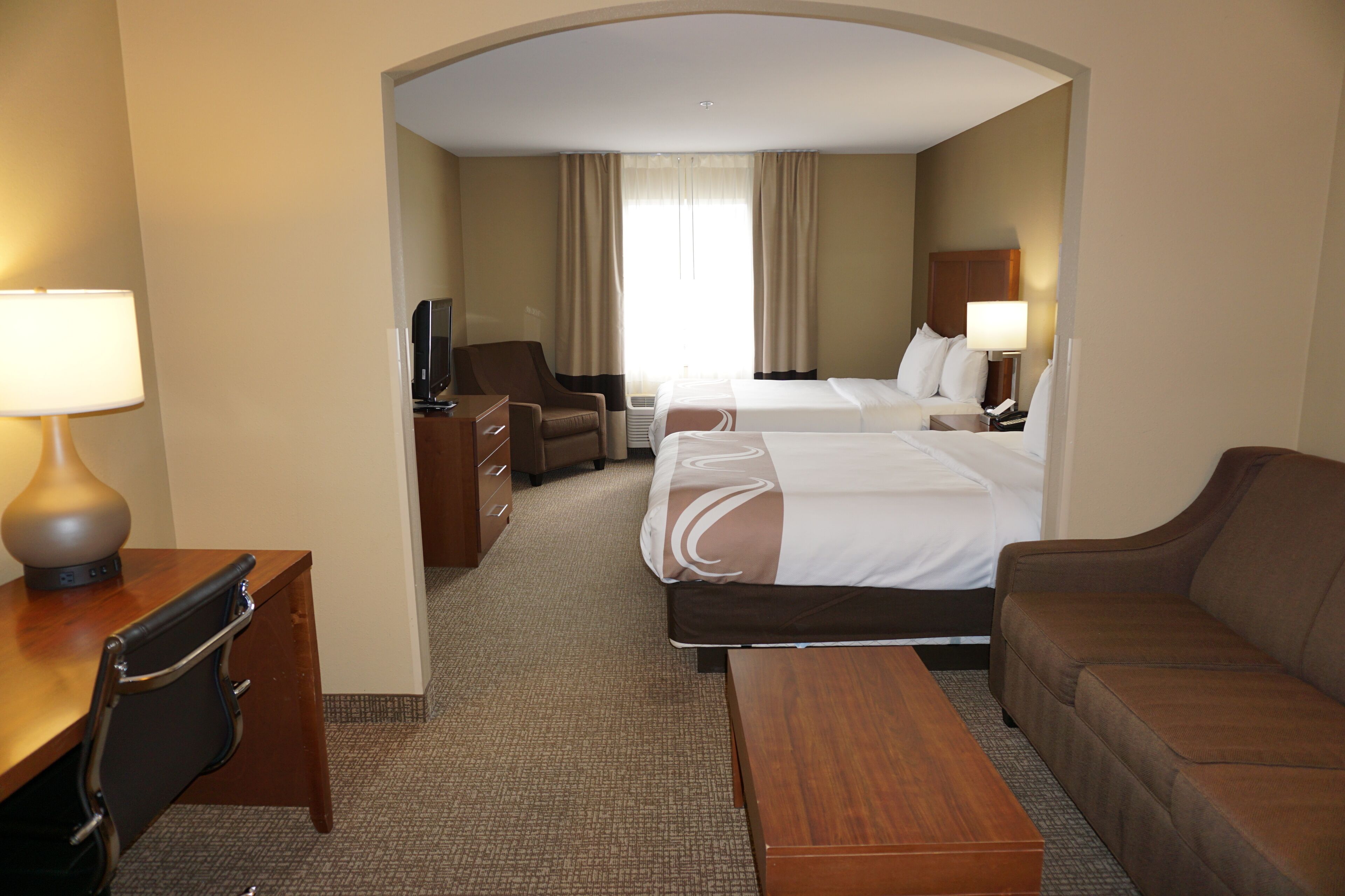 Suite, Non Smoking (2 Queen Beds and 1 Double Sofa Bed)