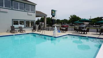 Seasonal outdoor pool