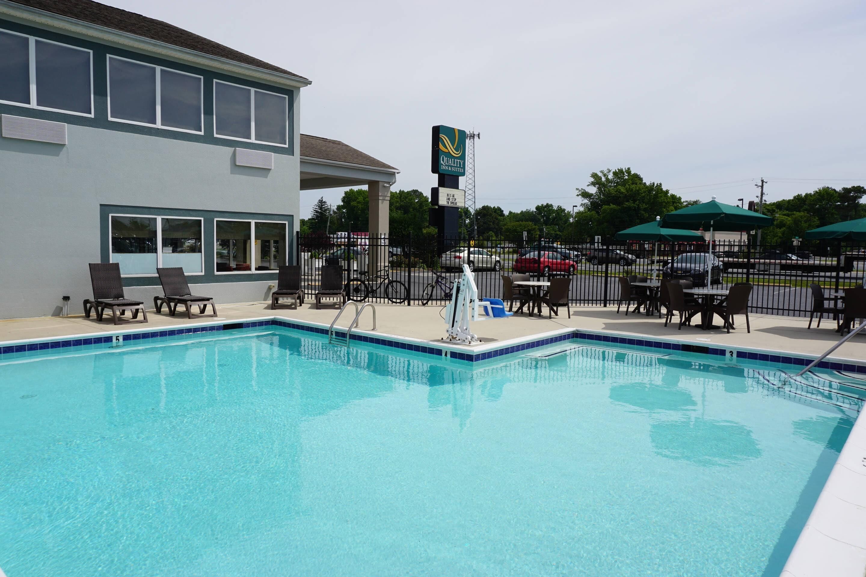 Seasonal outdoor pool