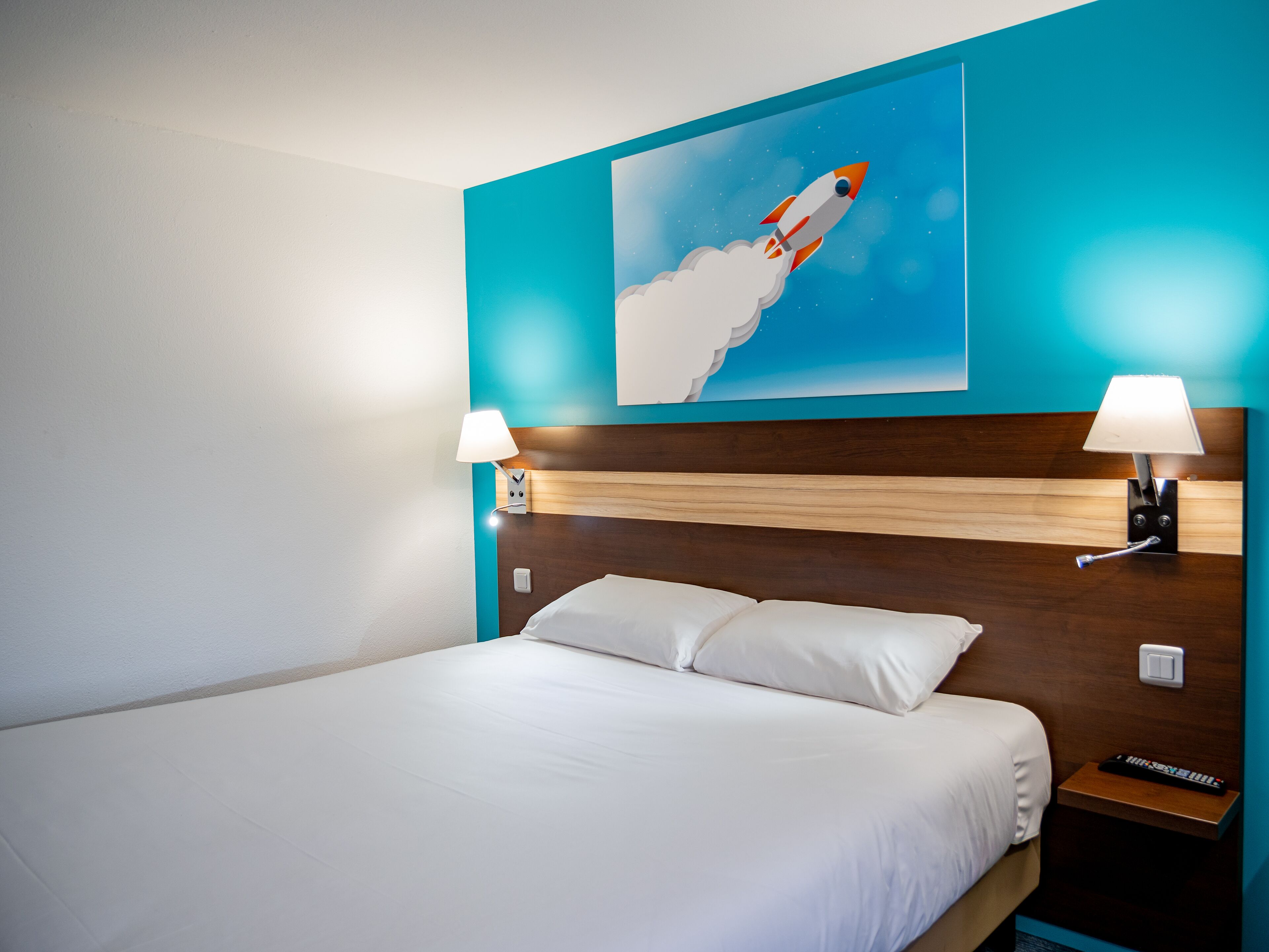 Habitación estándar doble | Escritorio, wifi gratis, despertador