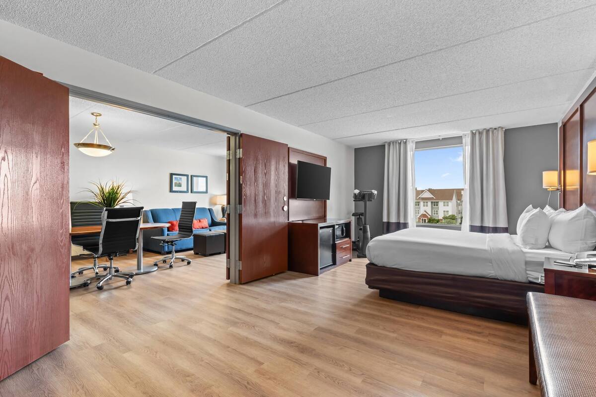 Suite, 1 King-Bett und Schlafsofa, Nichtraucher, Whirlpool