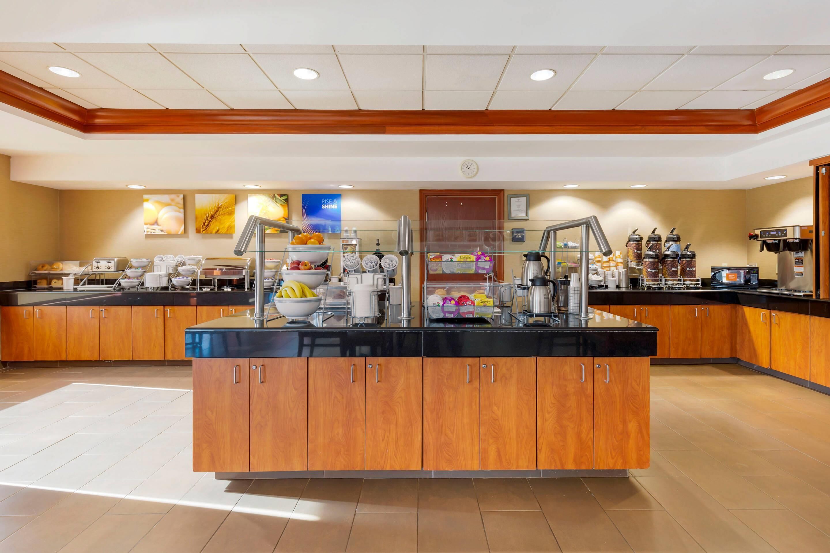 Komplett frokost er inkludert hver dag