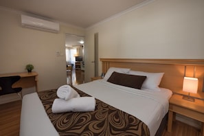 Premium bedding, in-room safe, desk, blackout curtains