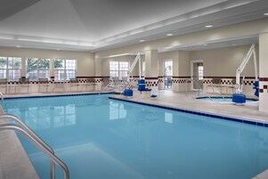 Una piscina techada