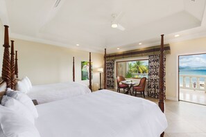 Chambre Luxe, en bord de plage (Doubloons)