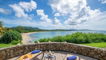 Deluxe Room, Oceanfront | Terrace/patio