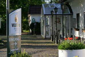 Entrée de l’hébergement