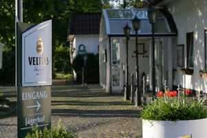 Entrada de la propiedad