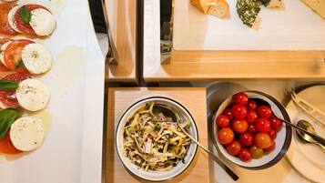 Daily buffet breakfast (EUR 15 per person)