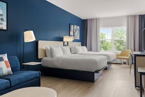 Room, Multiple Beds | Premium bedding, desk, laptop workspace, blackout curtains