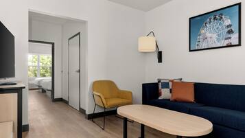 Suite, 1 Bedroom | Premium bedding, desk, laptop workspace, blackout drapes