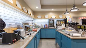 Free buffet breakfast