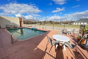 Seasonal outdoor pool