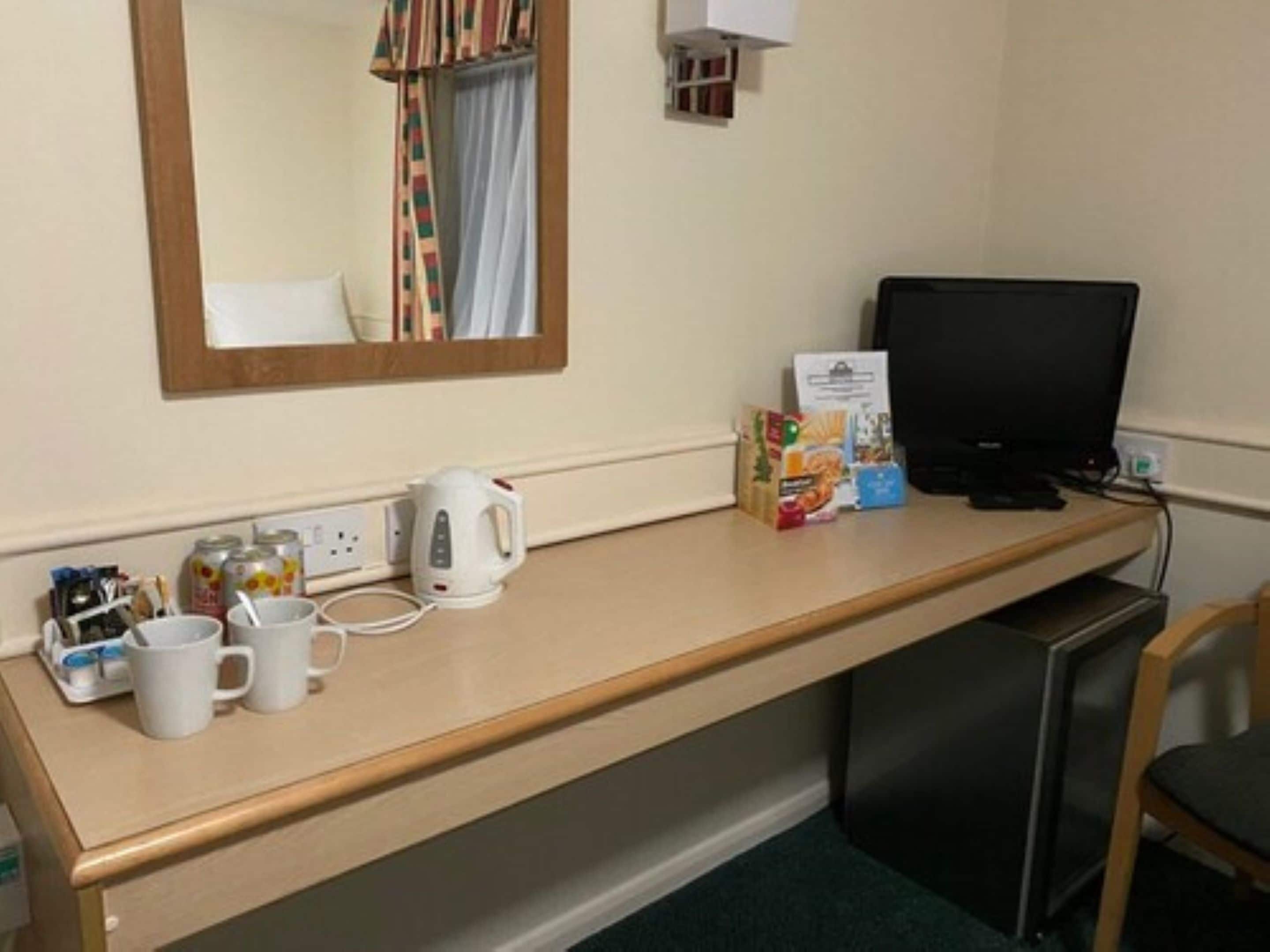 desk, iron/ironing board, free wifi, bed sheets