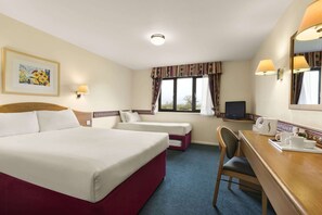 Family Room, Multiple Beds, Non Smoking | Desk, iron/ironing board, free WiFi, bed sheets - Days Inn by Wyndham Michaelwood M5 (Berkeley)