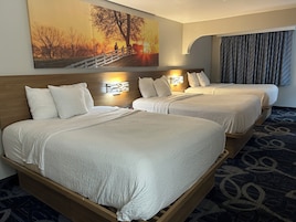 Suite, Multiple Beds (3 Queen Beds) | Desk, iron/ironing board, cribs/infant beds, rollaway beds