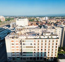 Facciata della struttura