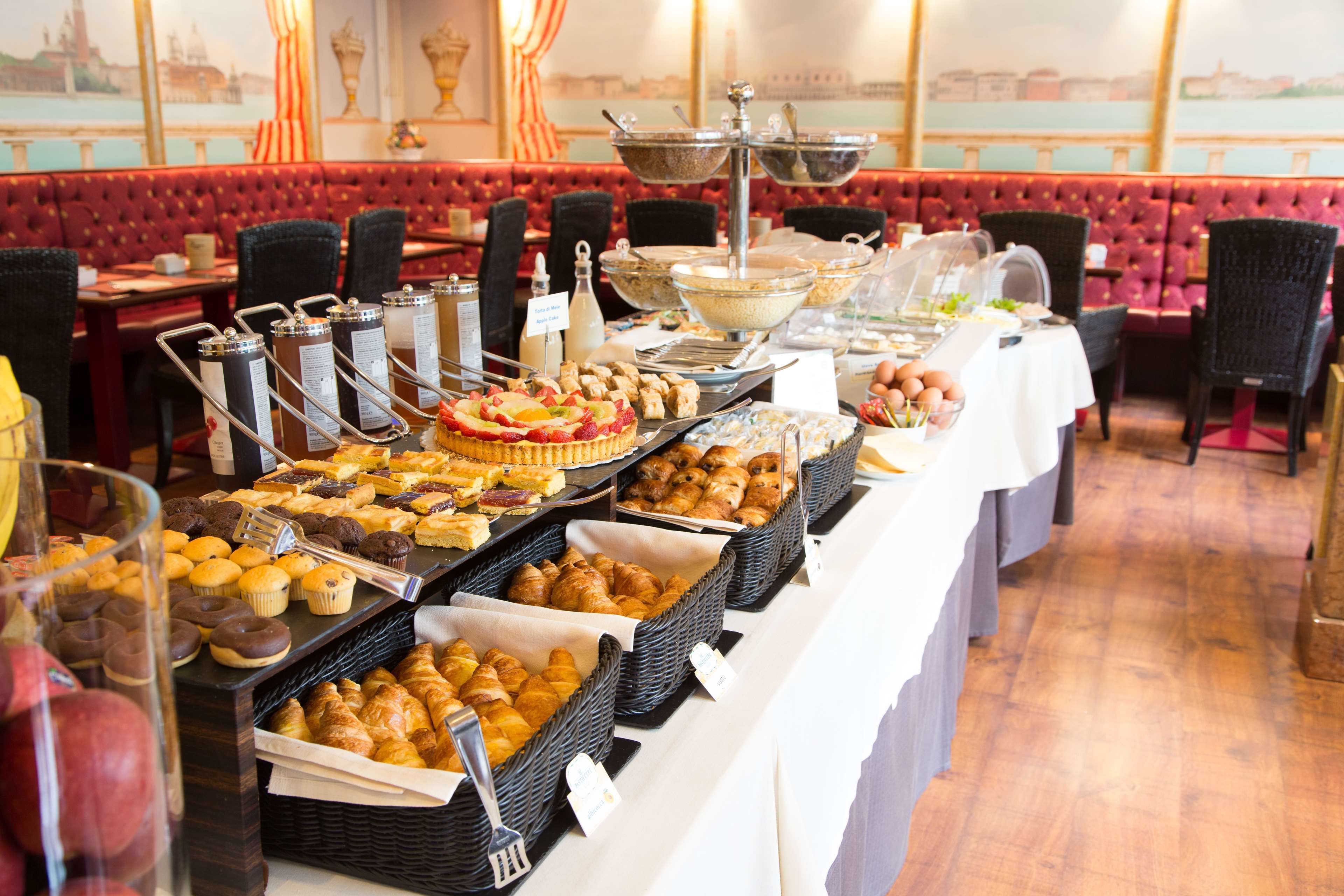daily buffet breakfast (eur 8 per person)