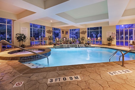 Una piscina techada