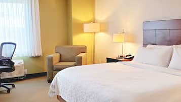 In-room safe, desk, iron/ironing board, free cribs/infant beds