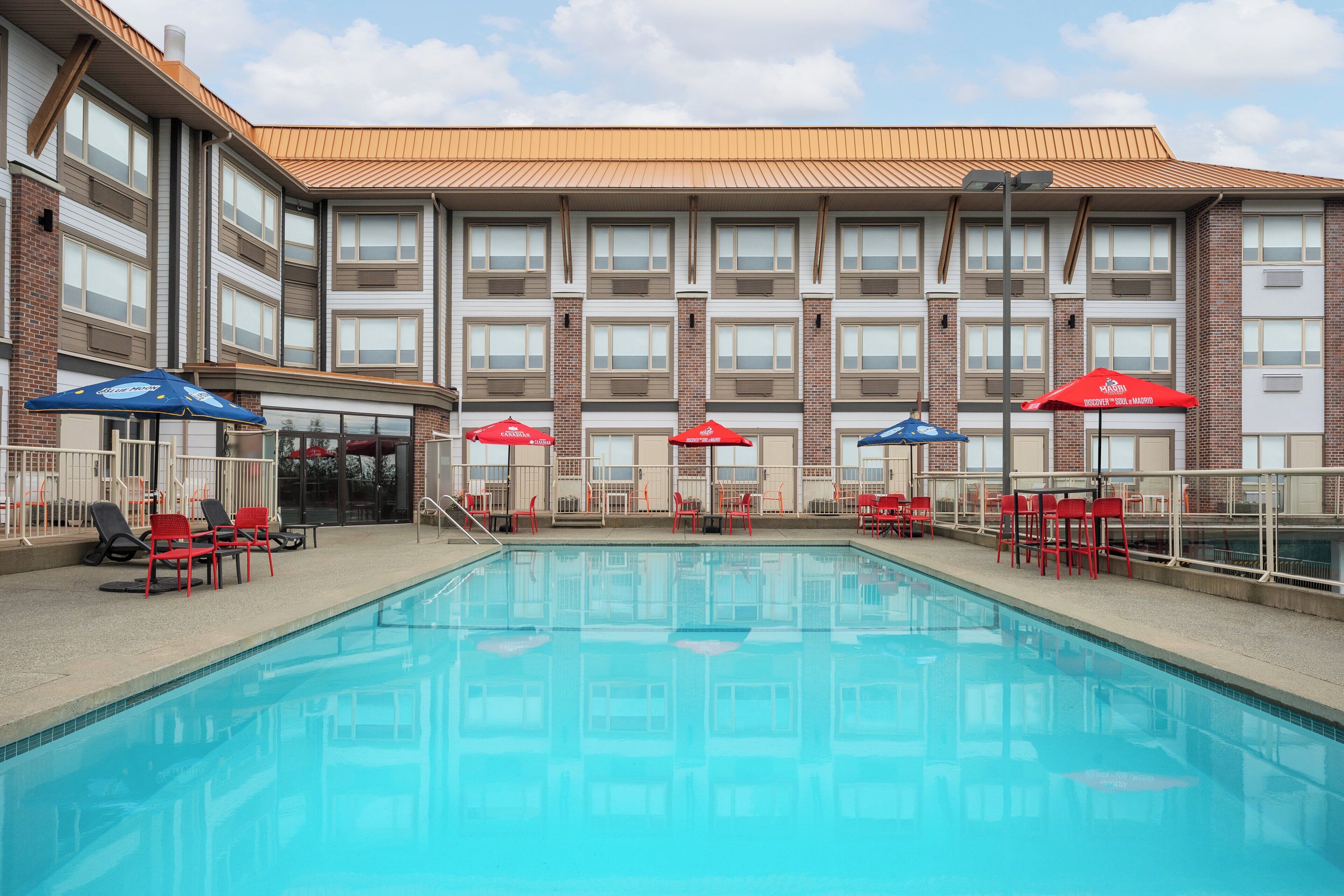 Outdoor pool, open 9:00 AM to 9:00 PM, sun loungers