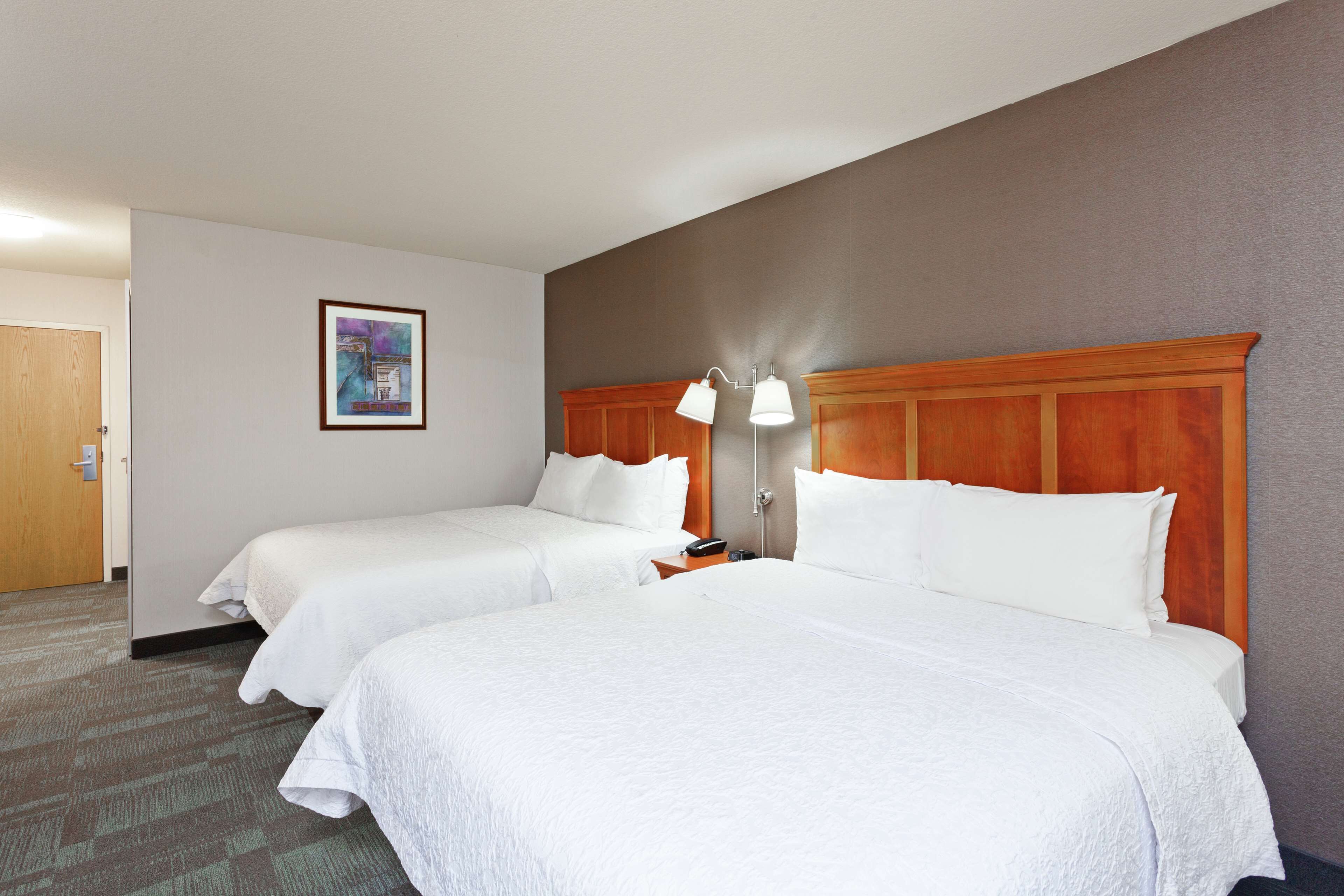 two queen beds non smoking | in-room safe, individually furnished, free cots/infant beds