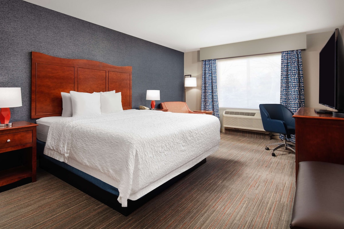 Premium bedding, blackout curtains, soundproofing, cots/infant beds