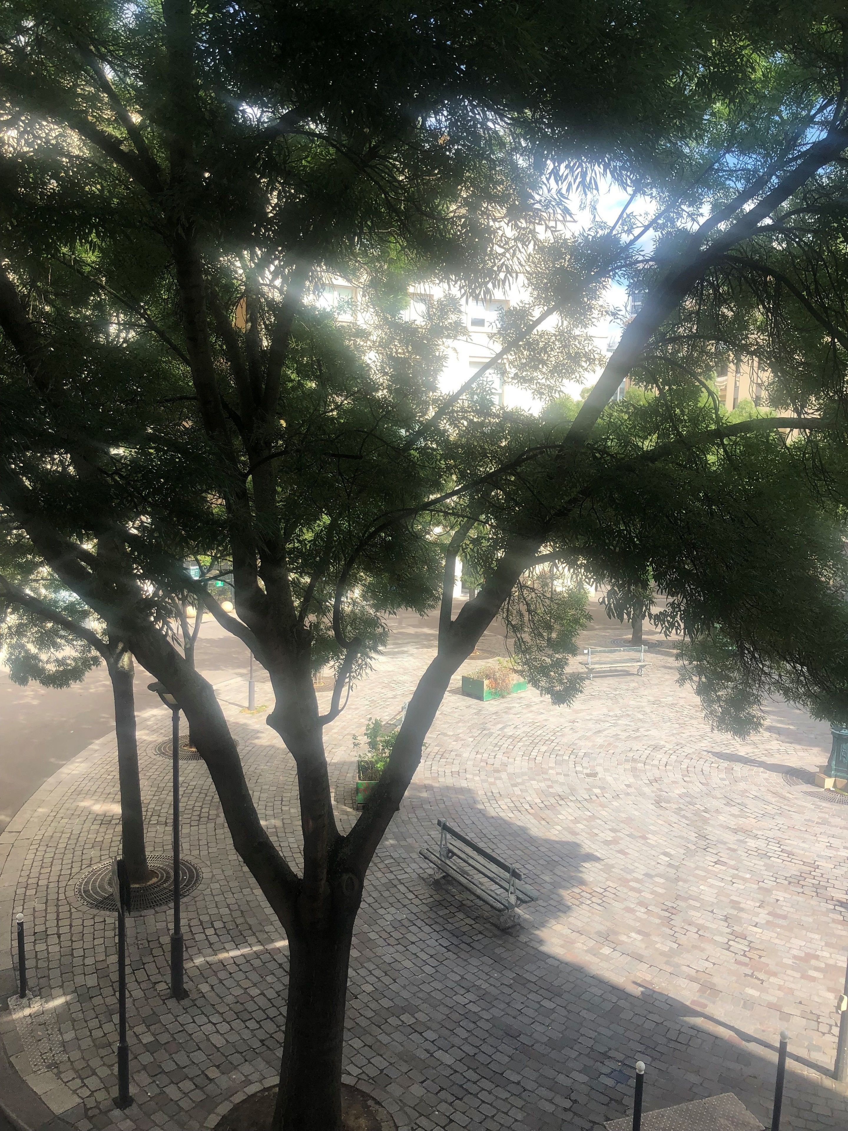 double room, city view | view from room