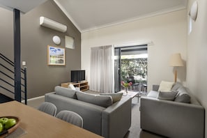 Apartment, 3 Bedrooms | Living area | LCD TV