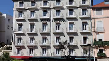 Fassade der Unterkunft