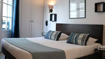 Premium bedding, minibar, in-room safe, desk