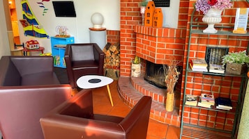 Sala de estar en el lobby