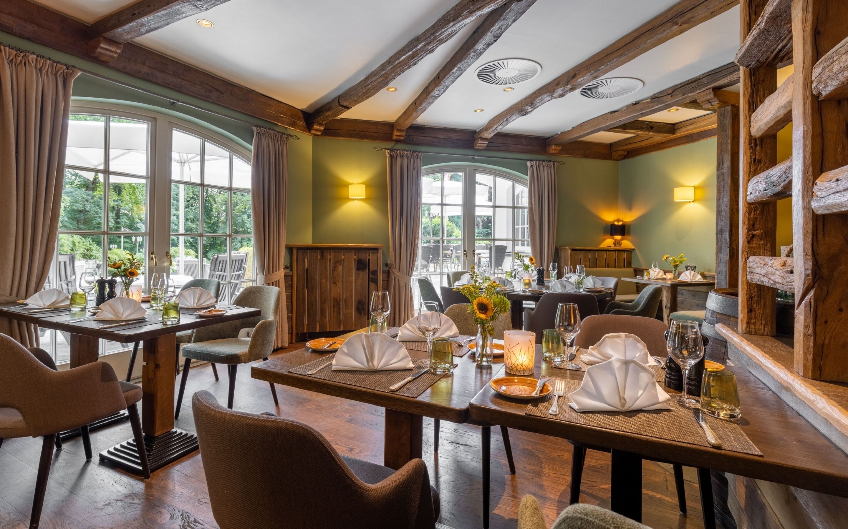 breakfast, lunch, dinner served; local cuisine