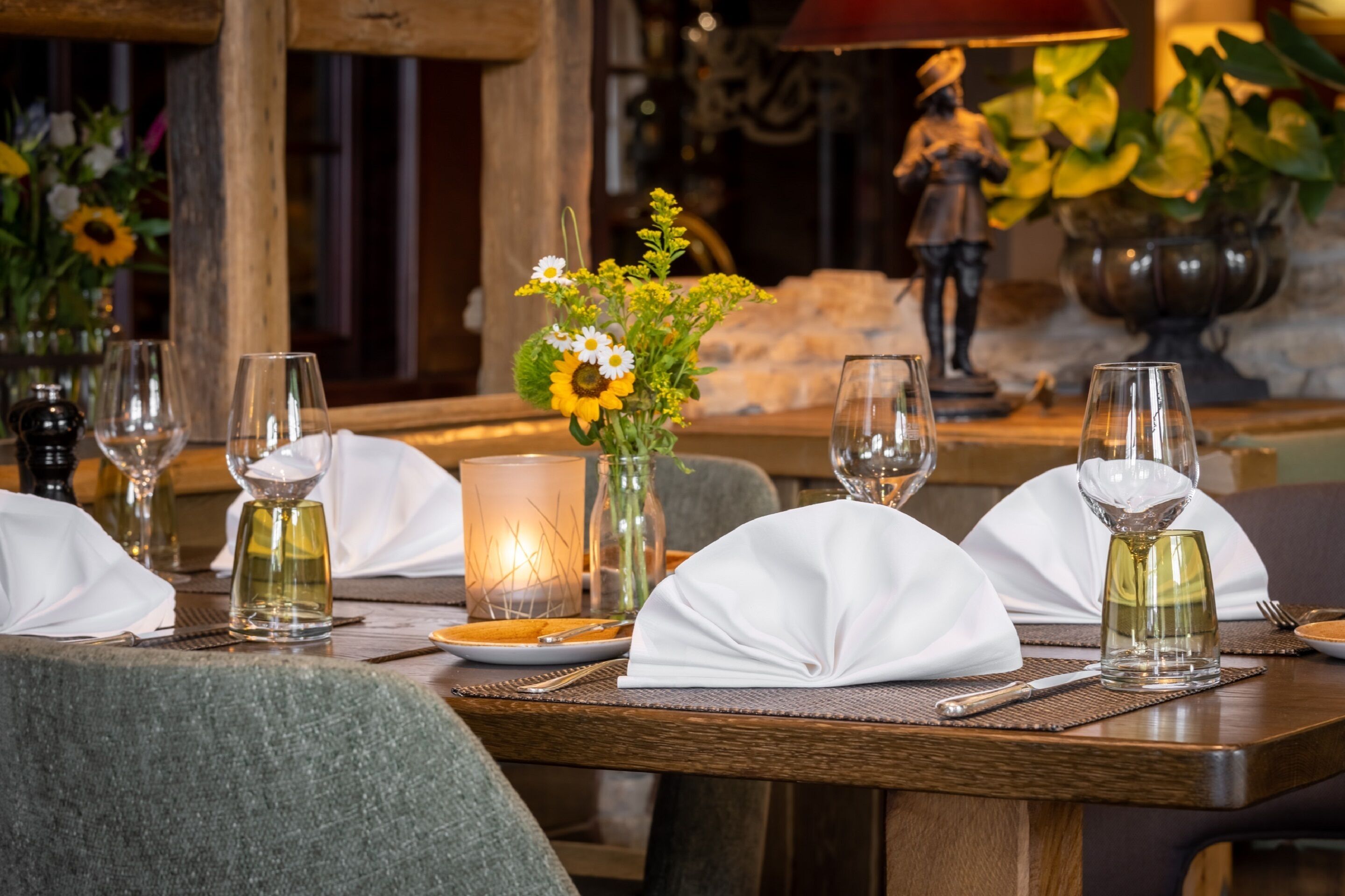 breakfast, lunch, dinner served; local cuisine