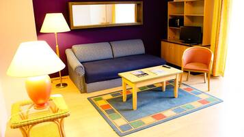 22-inch flat-screen TV with digital channels, TV