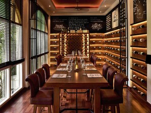 Lobbylounge, uitzicht op de tuin, dagelijks geopend