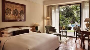 Habitació superior, 1 llit de matrimoni gran, accés a la sala del club (Club Millésime Access) | Roba de llit hipoal·lergògena, cobrellits i minibar