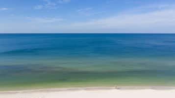 Beach nearby, white sand, free beach shuttle, free beach cabanas