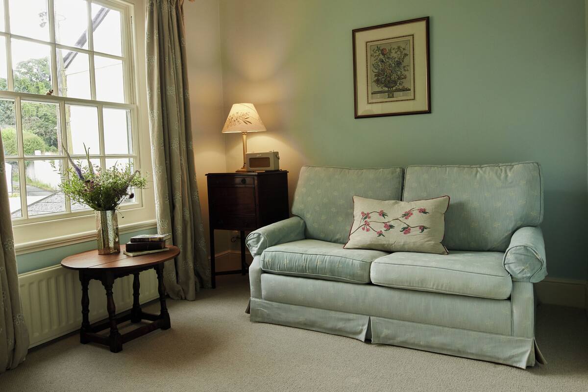 deluxe room | living area