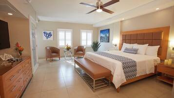 Suite, 1 Bedroom | Premium bedding, in-room safe, blackout drapes, iron/ironing board